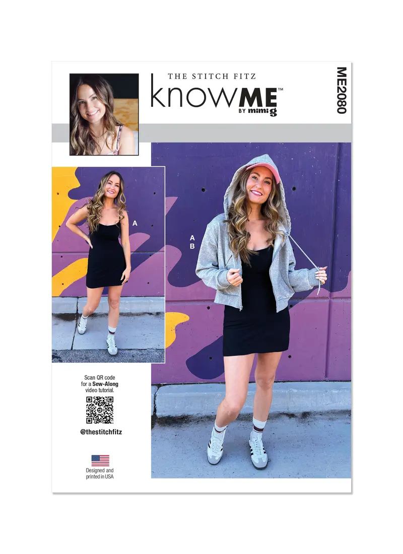 Know Me Sewing Pattern Km2080 Dress And Hoodie By The Stitch Fitz 2