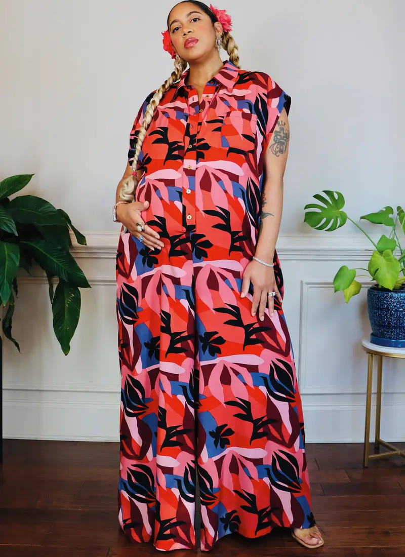 Know Me Sewing Pattern Km2081 Maternity Romper And Jumpsuit By The Corny Rainbow 1