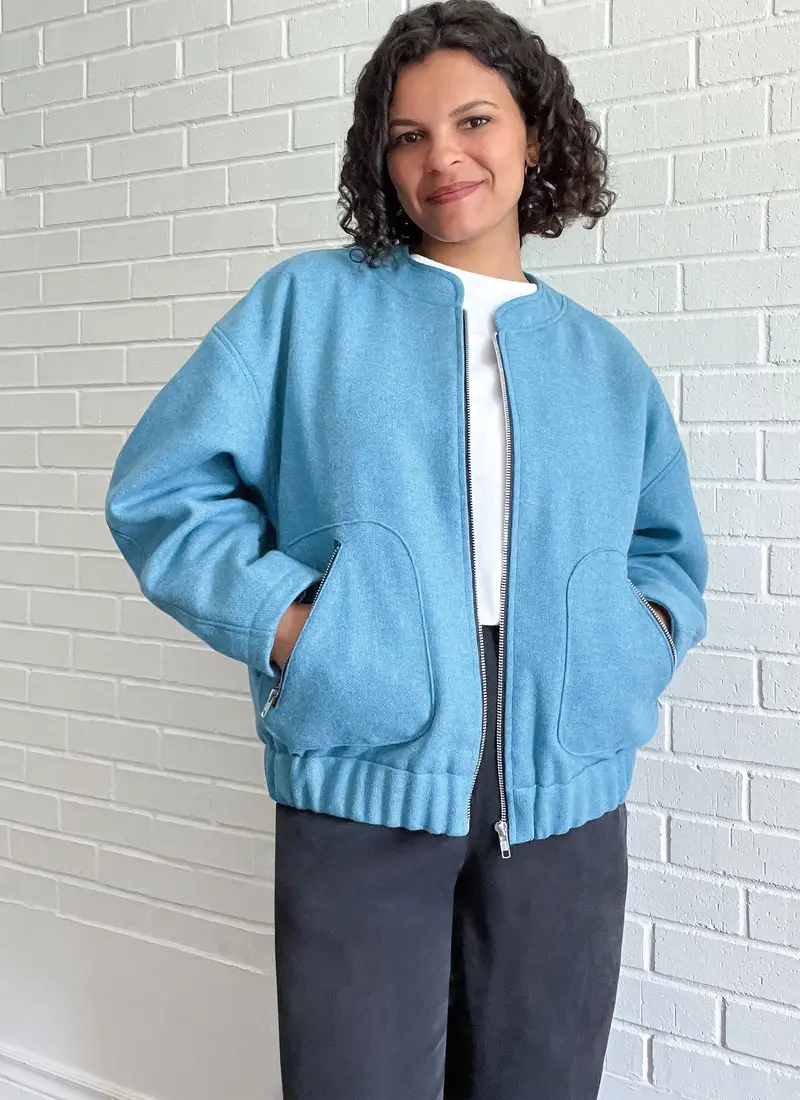 Know Me Sewing Pattern Km2100 Misses' Bomber Jacket By Lydia Naomi 1