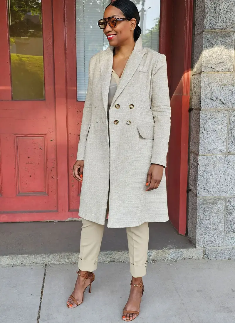 Know Me Sewing Pattern Km2103 Misses' Lined Coat By Beaute' J'adore 1