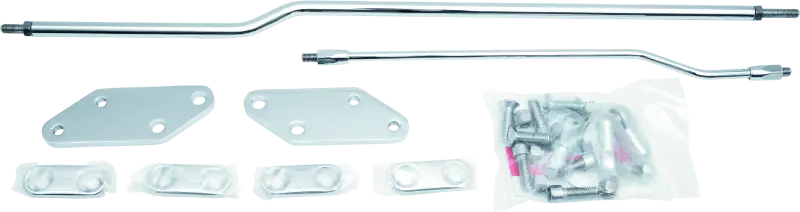 Kuryakyn 03-08 Dyna Forward Control Extenders Chrome 1