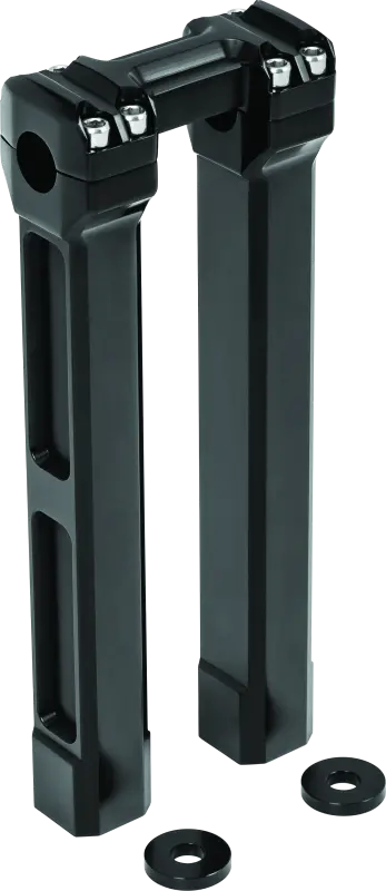 Kuryakyn 12Inch Billet Handlebar Risers Black 1