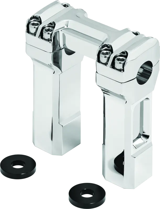 Kuryakyn 5Inch Billet Handlebar Risers Chrome 1