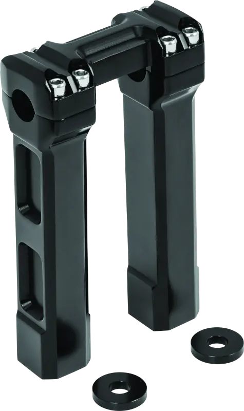 Kuryakyn 8Inch Billet Handlebar Risers Black 1