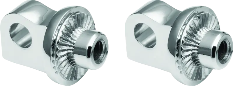 Kuryakyn Adj Stop Splined Peg Adapter Chrome 1