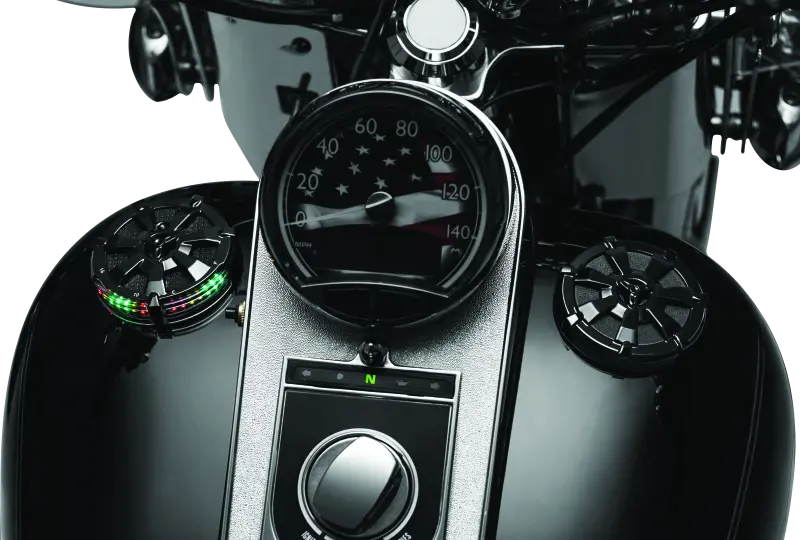 Kuryakyn Alley Cat Gas Cap Black 2