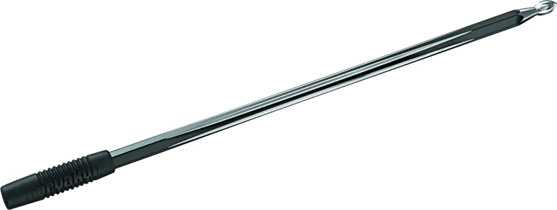 Kuryakyn Billet Antenna Hex/Grooved Black & Raw 1