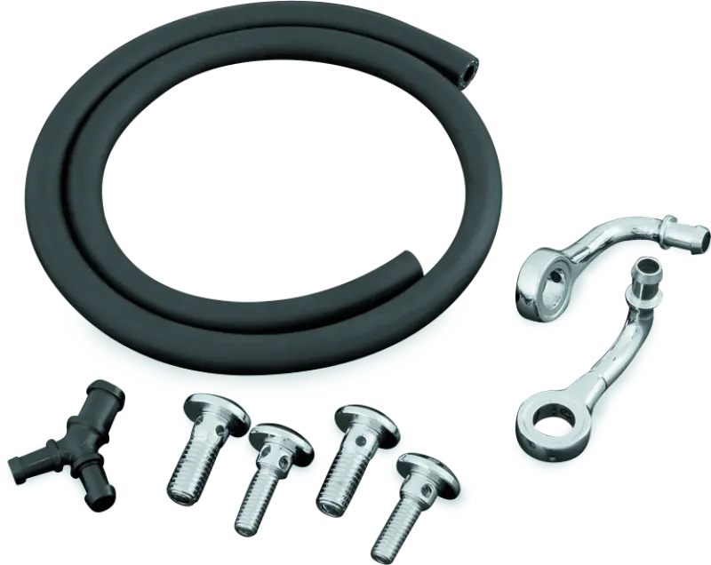 Kuryakyn Bluegrass Breather Kits 93-06 With Cv Carb, 01-17 Delphi(Ex. 08-17 Touring) 1