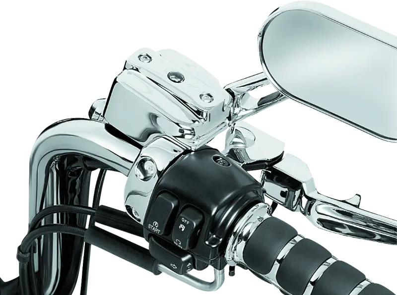 Kuryakyn Brake & Clutch Control Dress-Up Kit Dual Disc Front Brakes 96-07 1