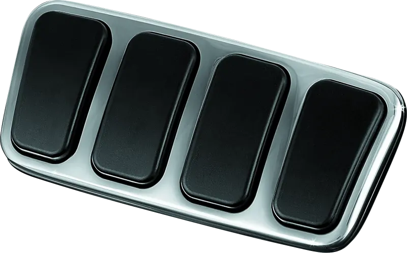 Kuryakyn Brake Pedal Pad For Honda Chrome 1