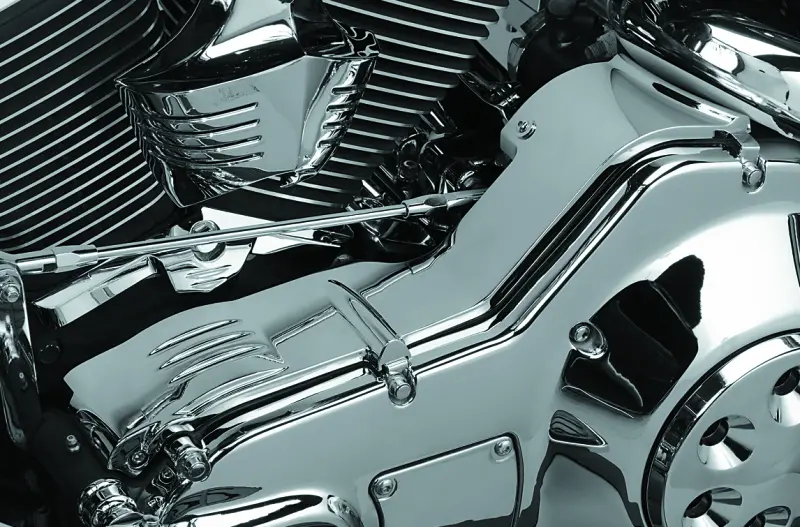 Kuryakyn Cast Inner Primary Cover 90-06 Touring Models Chrome 1
