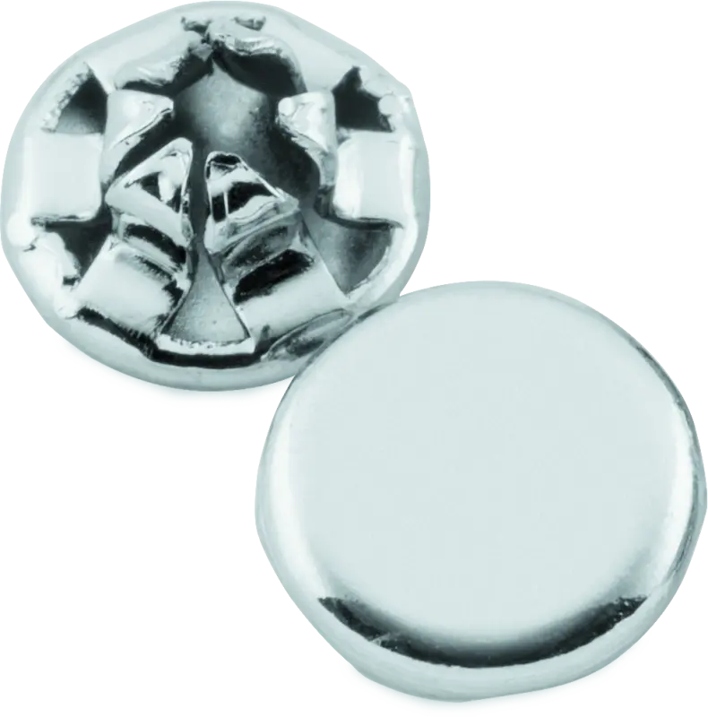 Kuryakyn Custom End Plugs Chrome For 1/4Inch Allen Bolts (Set Of 10) 1