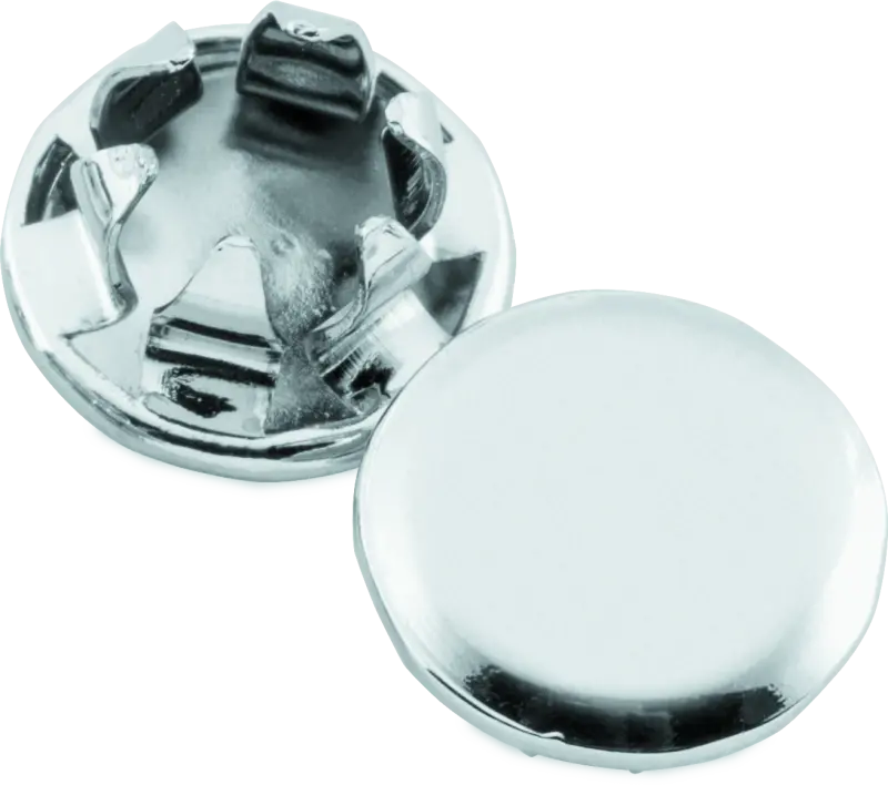 Kuryakyn Custom End Plugs Chrome For 3/8Inch Allen Bolts (Set Of 6) 1