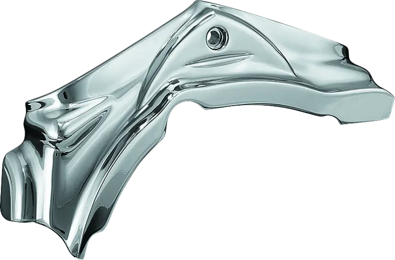 Kuryakyn Cylinder Base Cover 07-17 Softails Chrome 1