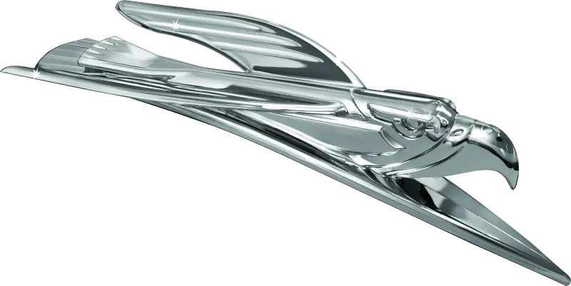 Kuryakyn Deco Eagle Fender Ornament 01-22 Honda Gl1800 Chrome 1