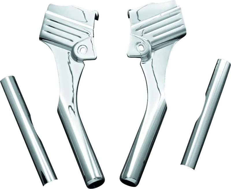 Kuryakyn Deluxe Neck Cover Kit 95-05 Touring Models Chrome 1
