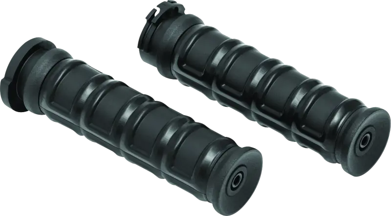 Kuryakyn Dillinger Grips Dual Cable Satin Black 1