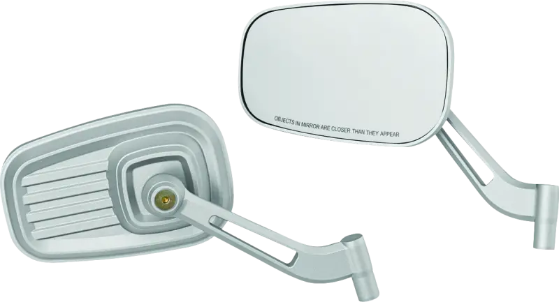Kuryakyn Dillinger Mirrors Silver 1