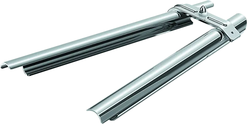 Kuryakyn Downtube Covers 00-06 Softail Chrome 1