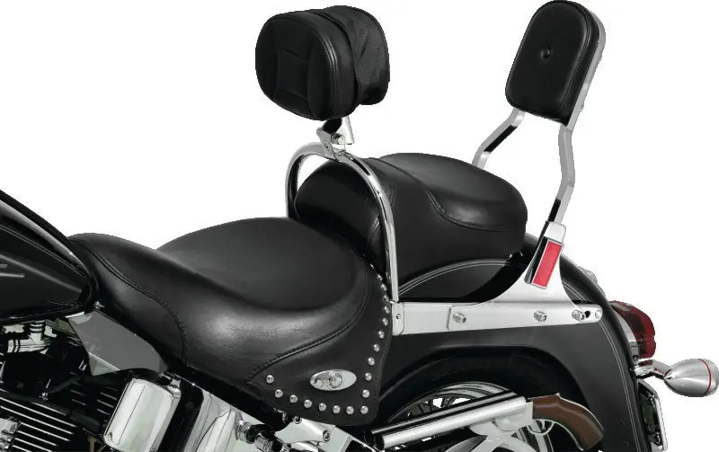 Kuryakyn Driver Backrest Most Softail Models Chrome 2