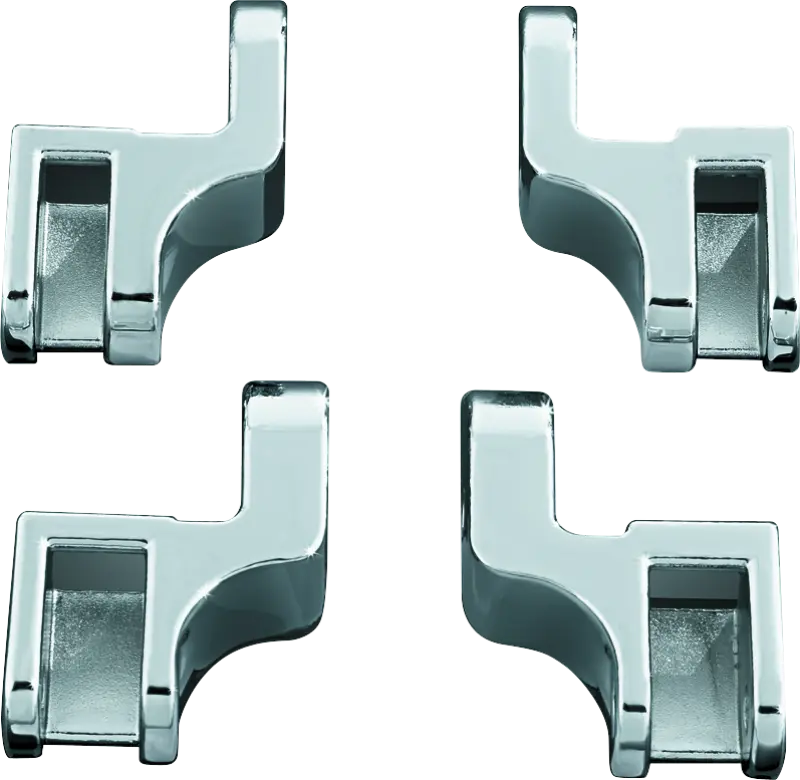 Kuryakyn Driver Floorboard Relocation Brackets For Flst Models Chrome 1