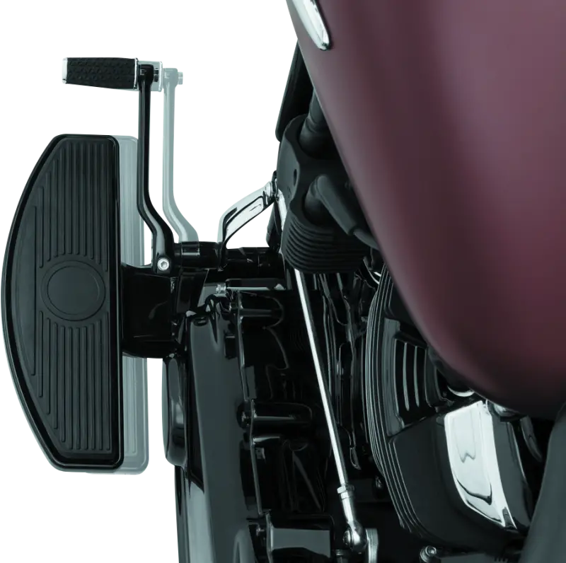 Kuryakyn Driver Floorboard Spacers 18-Up Softail Models Gloss Black 2