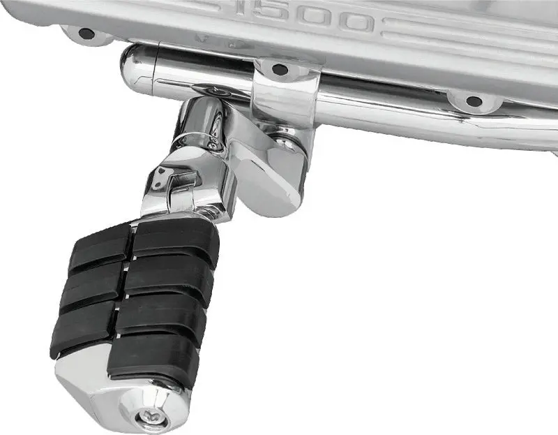 Kuryakyn Dually Iso Offset Highway Pegs With 1Inch Clamp Chrome (Pair) 1