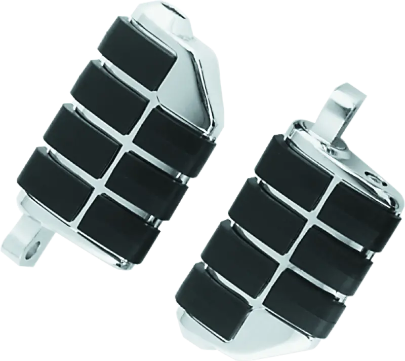 Kuryakyn Dually Iso Peg With Male Mount Adapter Chrome (Pair) 1