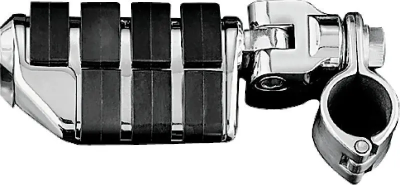 Kuryakyn Dually Iso Pegs With 1-1/4Inch Clamp Chrome (Pair) 2
