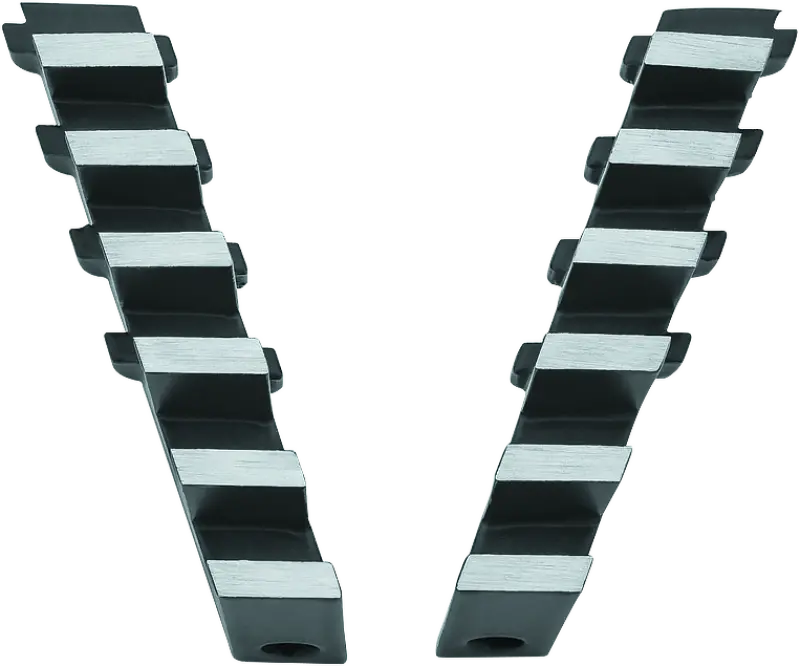 Kuryakyn Exhaust Port Fillers For Indian Black & Raw 1