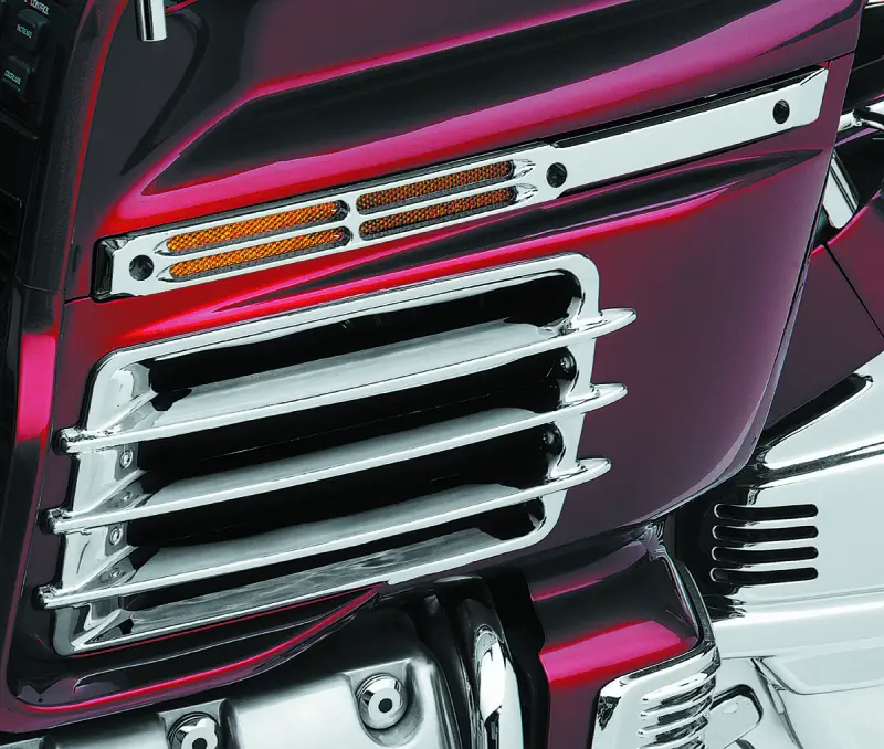 Kuryakyn Fairing Side Molding Trim For 88-00 Gl1500 Chrome 2