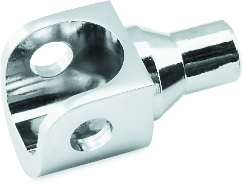 Kuryakyn Female Peg Adapter For 5/8In Square Mounts Chrome (Pair) 1