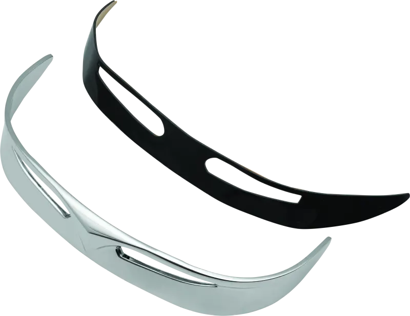 Kuryakyn Fender Tip Front Trailing Edge 90-17 Fat Boy Models Chrome 1