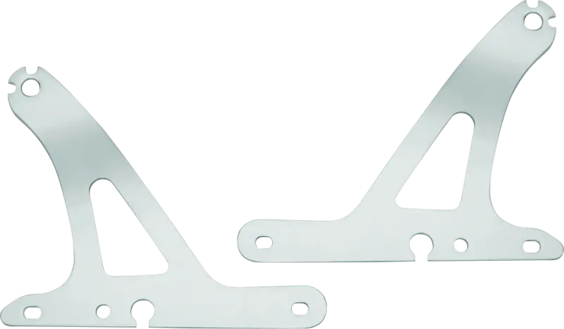 Kuryakyn Fixed Mounts Multi-Purpose Driver & Passenger Backrest 04-22 Xl Models Chrome 1