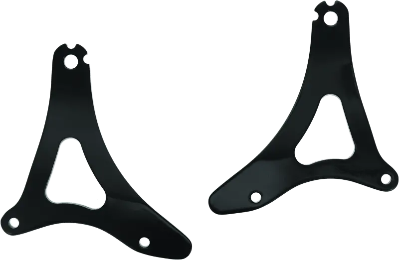 Kuryakyn Fixed Mounts Multi-Purpose Driver &Amp; Passenger Backrest 14 And Up Touring Models Black 1