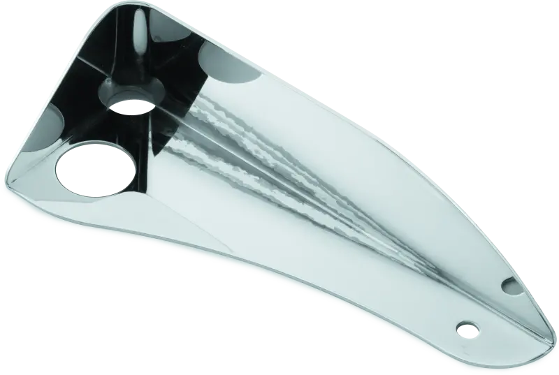 Kuryakyn Floorboard Exhaust Boot Guard Chrome 1