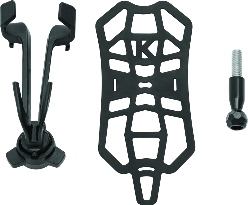 Kuryakyn Free-Flex Device Holder Handlebar Clamp Mount Black 1
