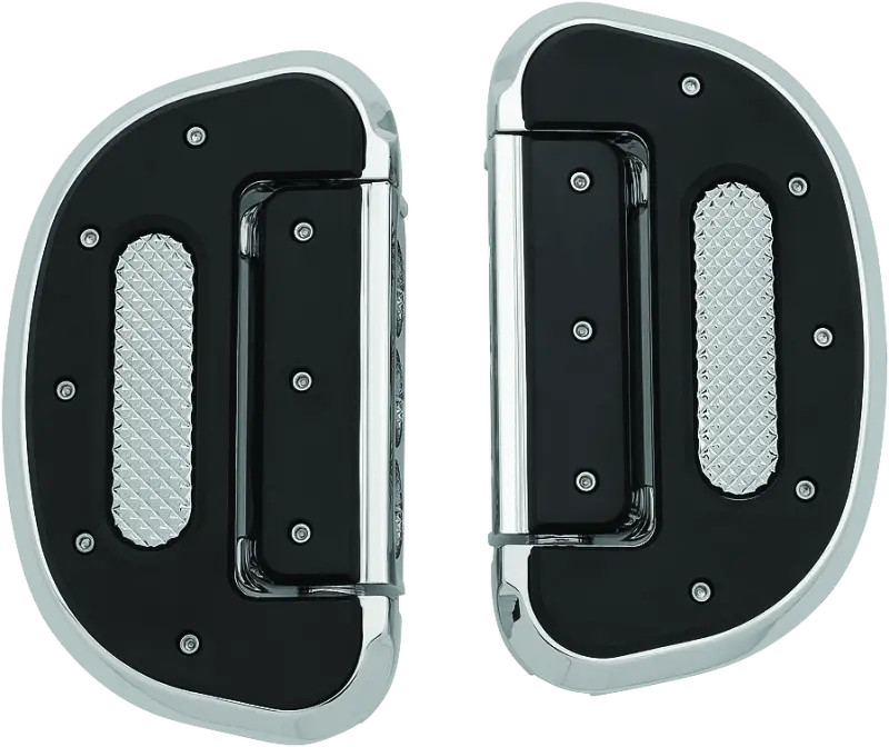 Kuryakyn Heavy Industry Passenger Floorboard Without Adapter Chrome 1
