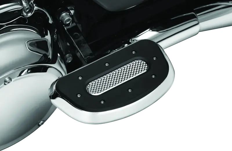 Kuryakyn Heavy Industry Passenger Floorboards Touring Models Chrome 2
