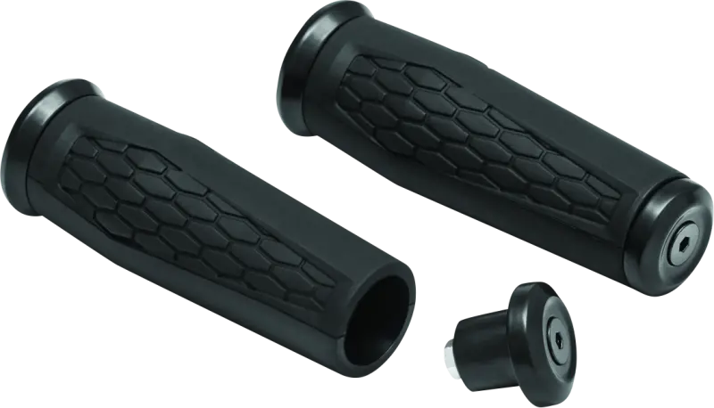 Kuryakyn Hex Grips 1Inch Universal Black 1