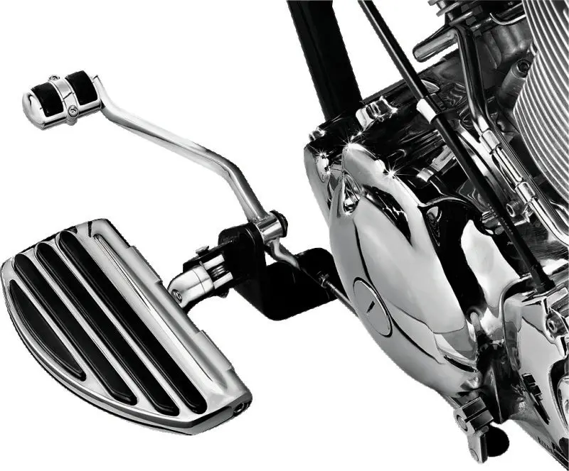 Kuryakyn Iso Conversion Floorboards For Driver Or Passenger With Splined Bracket Chrome 1