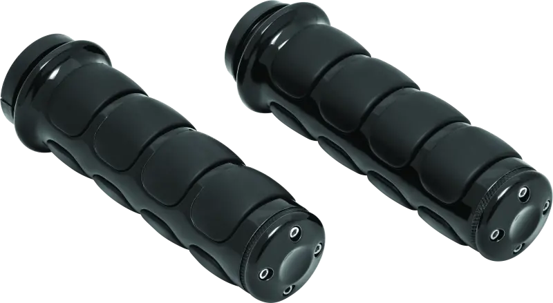 Kuryakyn Iso Grips Without Throttle Boss Throttle-By -Wire Black 1