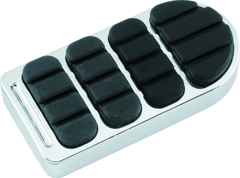 Kuryakyn Iso Longhorn Brake Pedal Pad Chrome 1
