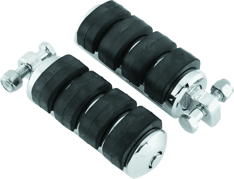 Kuryakyn Iso Peg Large With Male Adapter Chrome (Pair) 1