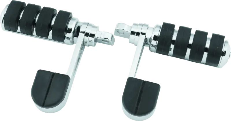 Kuryakyn Iso Peg Stirrups With Large Pegs With Male Mount Adapter (Pair) 1