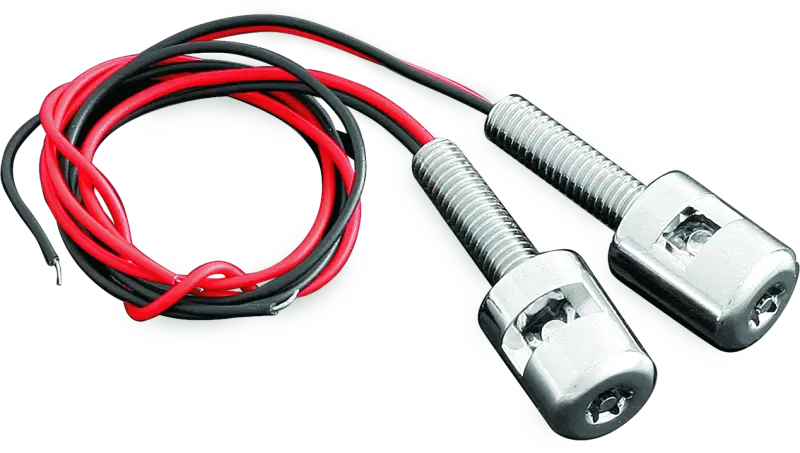 Kuryakyn Led License Plate Bolt Lights Chrome 1