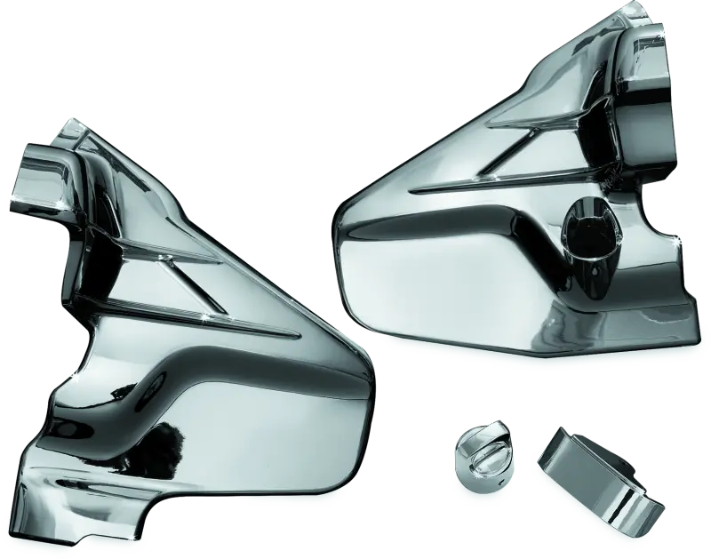 Kuryakyn Louvered Transmission Cover 01-17 Honda Gl1800 Chrome 1