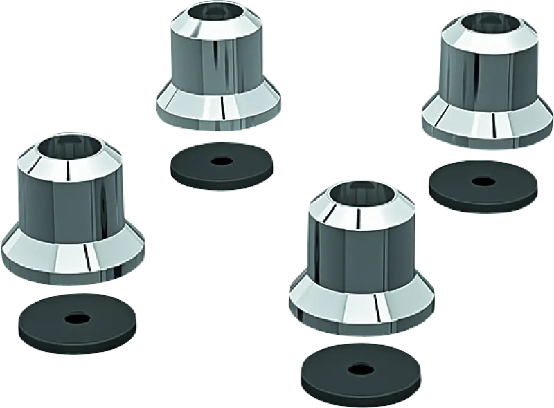 Kuryakyn Luggage Rack Risers 01-22 Honda Gl1800 Chrome 1