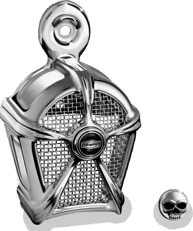 Kuryakyn Mach 2 Horn Cover Chrome With Chrome Mesh 1