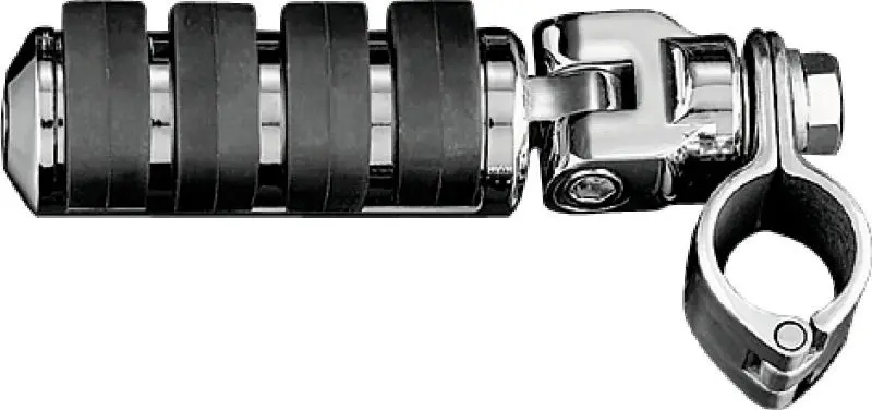 Kuryakyn Magnum Quick Clamp 1-1/4Inch  With Large Iso Peg (Pair) 1